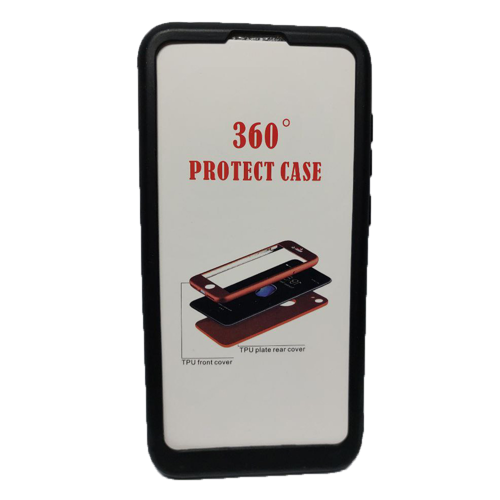 Накладка 360 Protect для Huawei Y7 2019 чорна-1